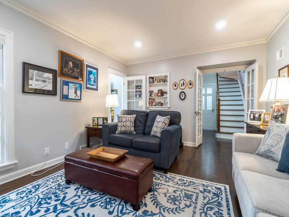 Interior finishing services with trim flooring and detail work in Milwaukee Metro area